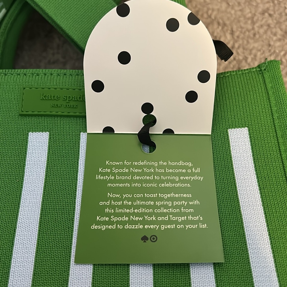 kate spade new york x Target Stripe Knit Crossbody Bag - Picture 13 of 13